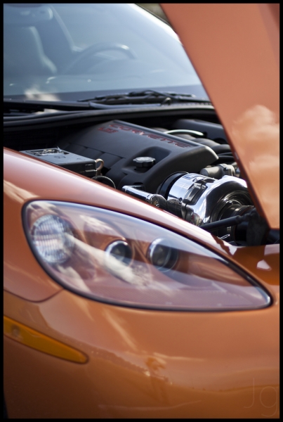 Corey's 2008 LS3 Corvette with a Procharger