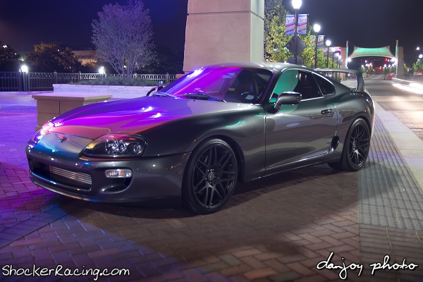 Angela Angelovska with Turks Audi R8 and Mooks Toyota Supra_51