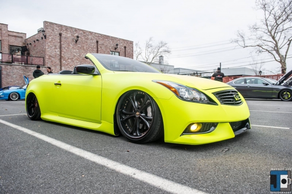 Hi Liter Yellow Wrapped Infiniti G37_4
