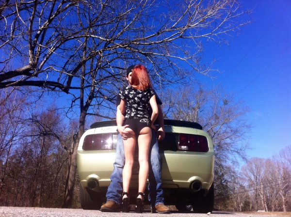 Karli Perry for ShockerRacingGirls with a Mustang GT_1
