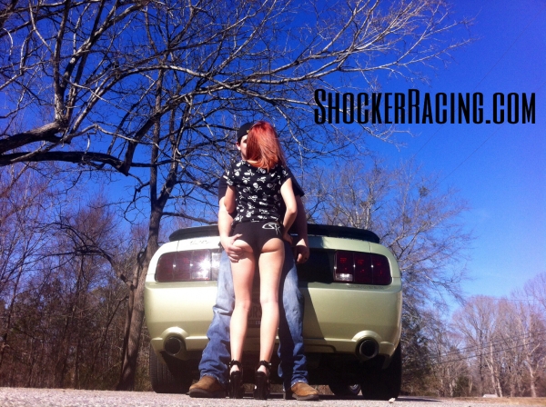Karli Perry for ShockerRacingGirls with a Mustang GT_1