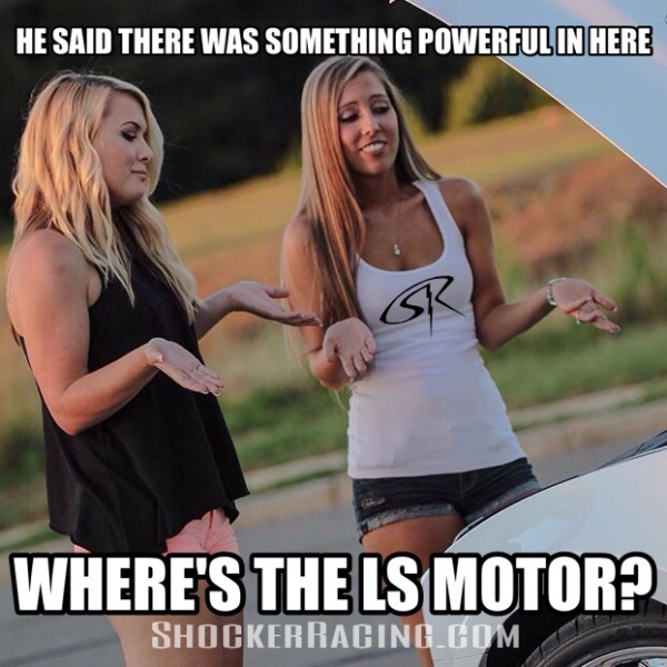 Mustang LS1 Motor Meme Kaitlyn Macdonald Taylor Ethridge_1