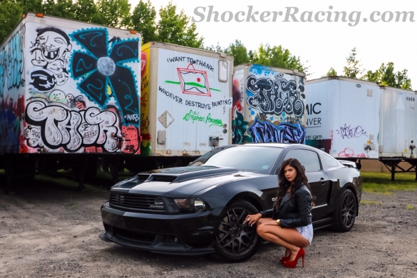 Alex Owen with Alan Esposito's Mustang_2