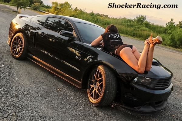 Alex Owen with Alan Esposito's Mustang_9