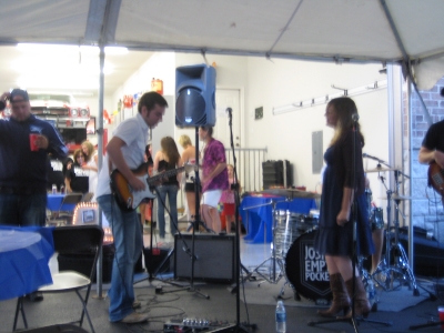 Josh and the Empty Pockets Performing at the 2009 Car-B-Que
