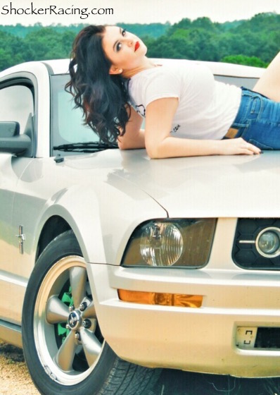 Allison Robbins with her Mustang_6