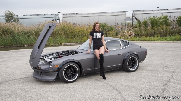 Chloe Harris with a 1976 Datsun 280Z_5