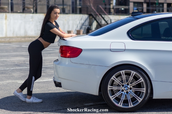 Katelyn Frosolone for ShockerRacingGirls with BMW M3's_4