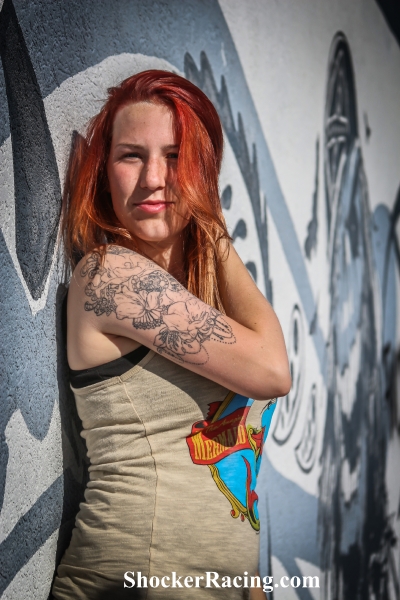 Jessica Cramer for ShockerRacingGirls with a Ford Lightning_2