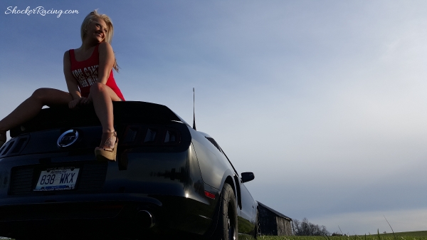Jennifer Combs with her Ford Mustang GT_1