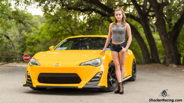 Samanthan Lewis with her Scion for ShockerRacingGirls_6