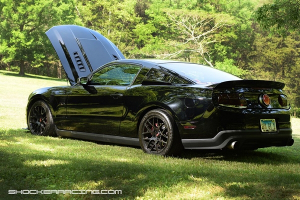 Karisha with Jasons Mustang_3