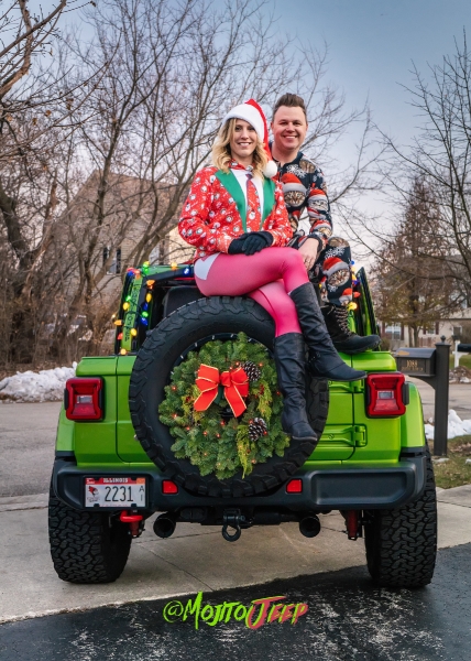 Mojito Jeep JL Wrangler Christmas Photoshoot_3