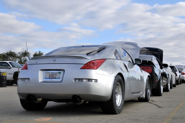 Twin Turbo 350Z at Byron