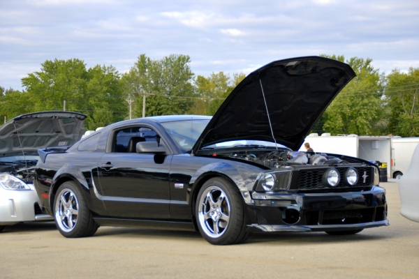 Supercharged Mustang at Byron September 2010