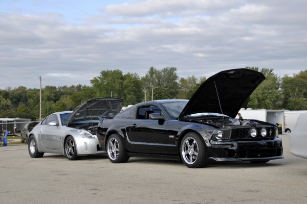 Supercharged Mustang at Byron September 2010