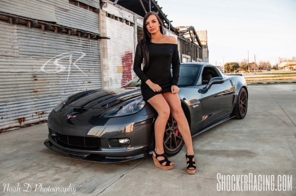 Ashley Cunningham with Noah's C6 Corvette Z06_3