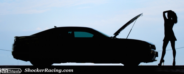 Kristen Benavides with her Survivor Camaro SS for ShockerRacingGirls_3