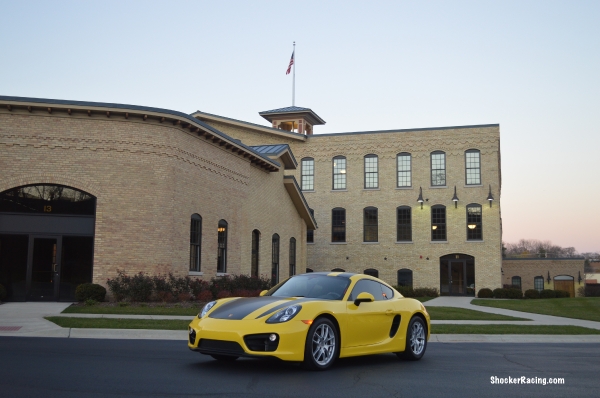 Porsche Cayman Custom Wrap wtih 3m Vinyl_1