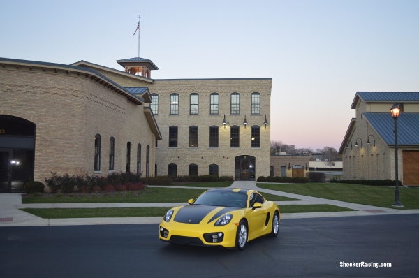 Porsche Cayman Custom Wrap wtih 3m Vinyl_2