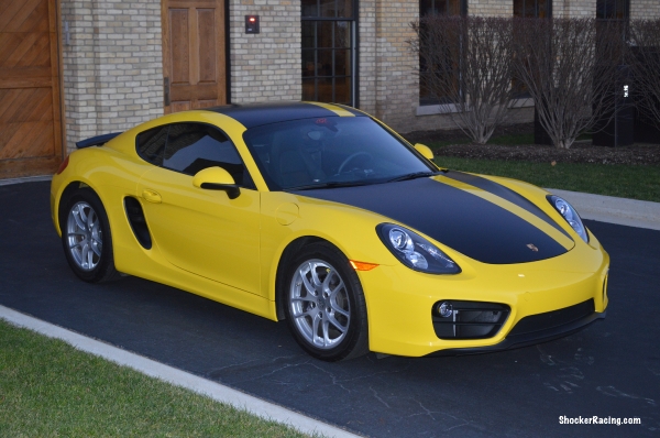 Porsche Cayman Custom Wrap wtih 3m Vinyl_5