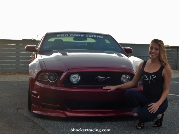 Morgan Kitzmiller with a 2014 Ford Mustang GT photos by Nickolas Jama_1