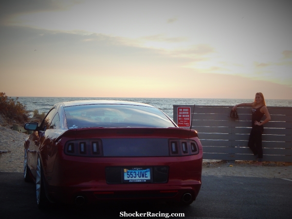 Morgan Kitzmiller with a 2014 Ford Mustang GT photos by Nickolas Jama_2