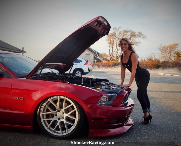 Morgan Kitzmiller with a 2014 Ford Mustang GT photos by Nickolas Jama_4