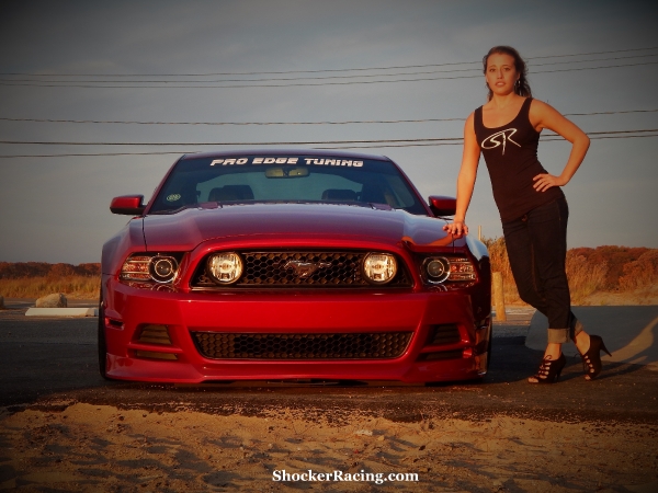 Morgan Kitzmiller with a 2014 Ford Mustang GT photos by Nickolas Jama_5