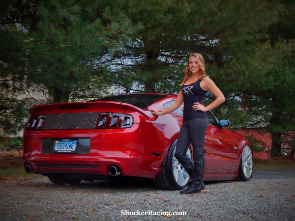 Morgan Kitzmiller with a 2014 Ford Mustang GT photos by Nickolas Jama_1