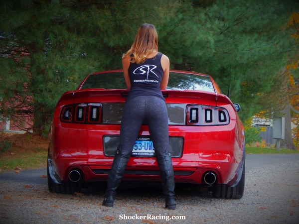 Morgan Kitzmiller with a 2014 Ford Mustang GT photos by Nickolas Jama_2