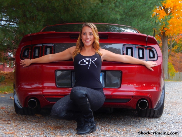 Morgan Kitzmiller with a 2014 Ford Mustang GT photos by Nickolas Jama_3