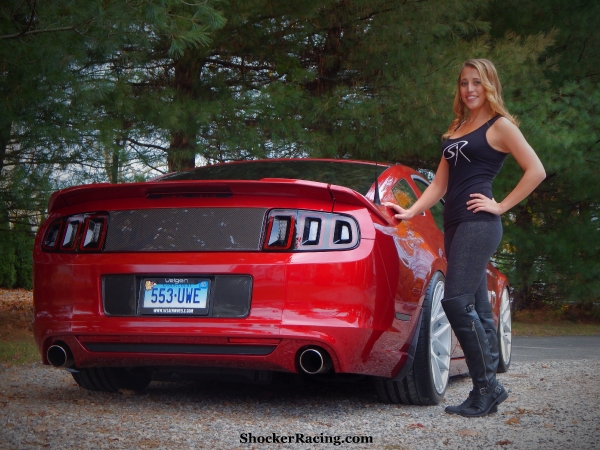 Morgan Kitzmiller with a 2014 Ford Mustang GT photos by Nickolas Jama_4