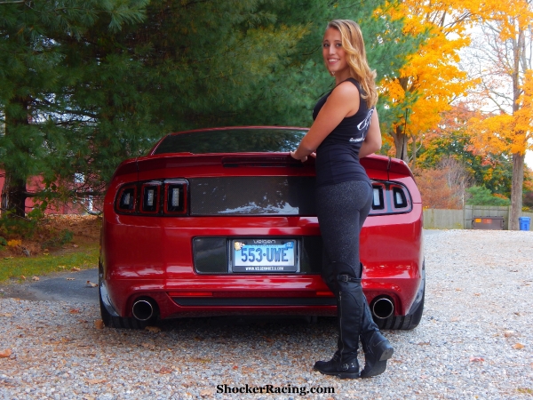 Morgan Kitzmiller with a 2014 Ford Mustang GT photos by Nickolas Jama_5