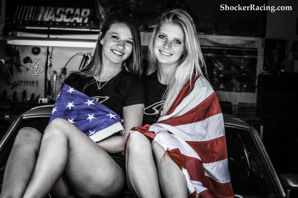 Nicole Bannasch and Morgan VanWinkle for ShockerRacingGirls