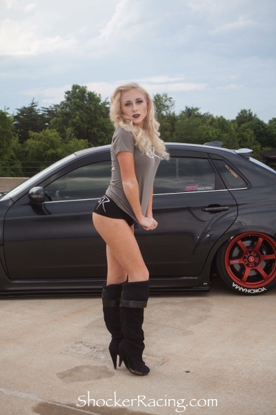 LAM with @Boosti_Lee's WRX STI for ShockerRacingGirls