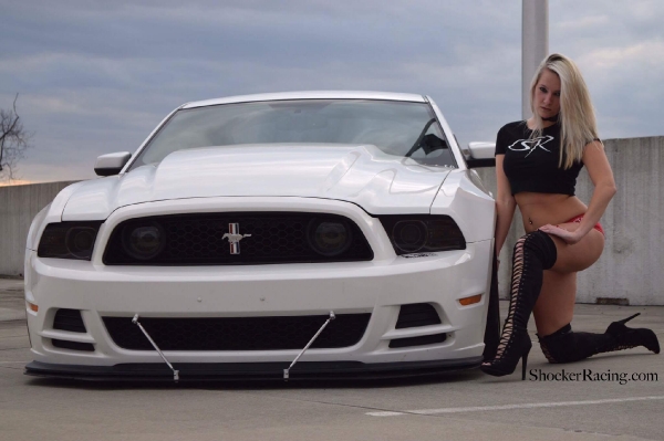 Bianca Thomas for ShockerRacingGirls with a Coyote Mustang 5.0