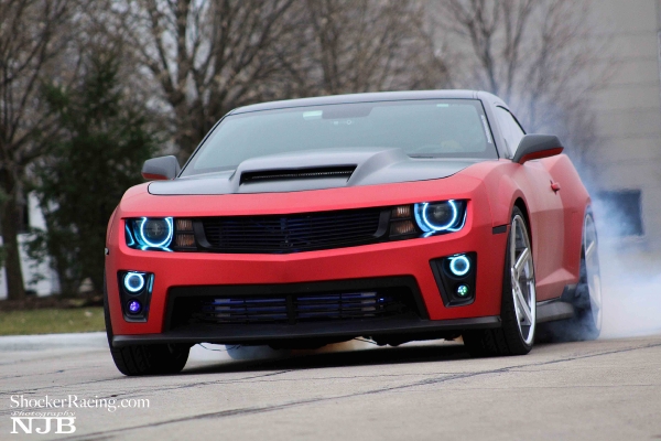 Cory's Camaro SS Burnout