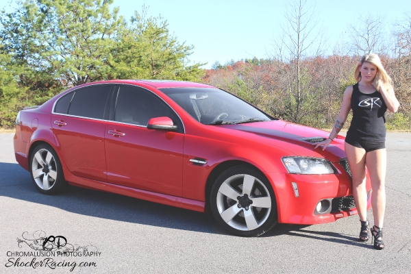 Denea Studstill with her G8 GT - Photos by Chromalusion Photography