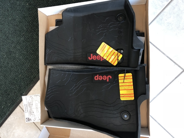 Jeep JL Mopar Floor Mats