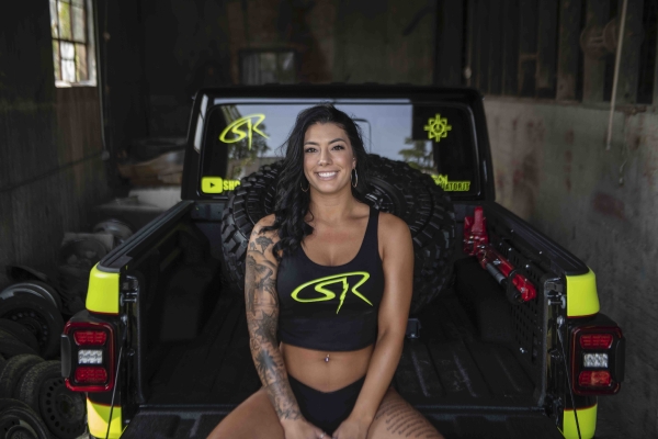 Alexis Virella for ShockerRacing Girls with the Neon Gladiator JT
