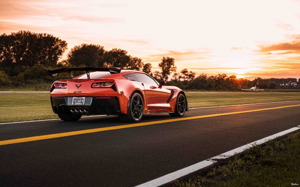 4 Generations of ZR1 Corvettes - C3, C4, C6, C7