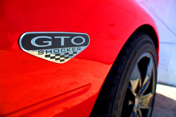 Custom Pontiac GTO Badges