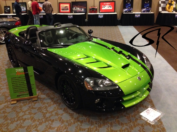 Green and Black Viper SRT