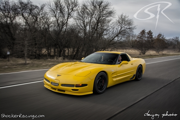 Tom's F1 Procharged Corvette Z06 Rolling Shot by Dan Joy Photography