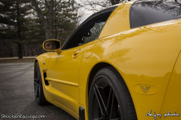 Side shot of Toms Corvette Z06