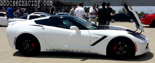 Vengeance Racing Supercharged C7 Corvette Stingray at the WannaGOFAST Half Mile Shootout 2014