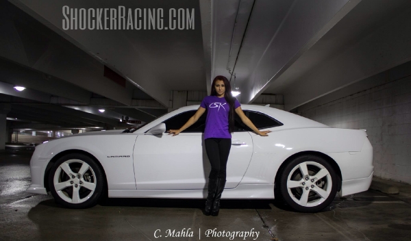 Sarah Osborne and her 625hp Fifth Gen Camaro shot by Chuck Mahla