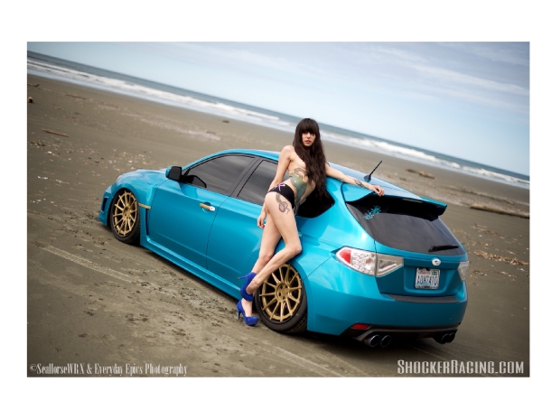 Amanda Dragonstone with her Subaru WRX Hatch_4
