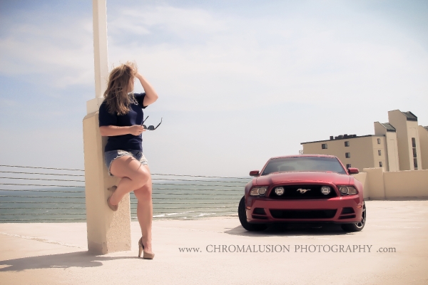 Chromalusion Photography featuring Brittany Crisp at Mustang Week 2015